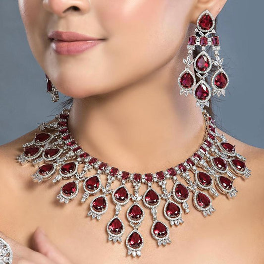 Jasmine Jewel Designer Necklace Set