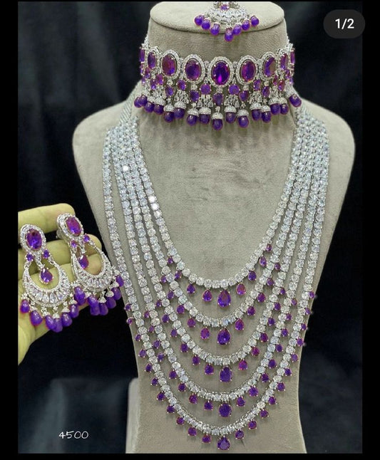 Kanak Laya Super Diamond Layer Chocker Set