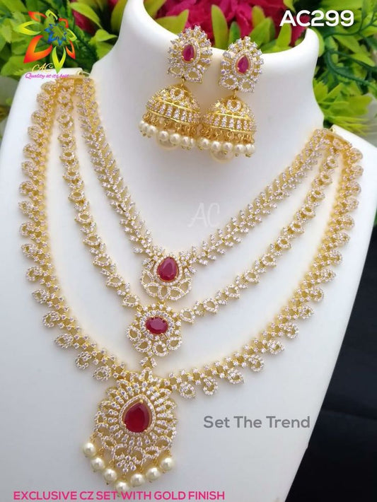 Svara Sparkle Super Sale Necklace Set